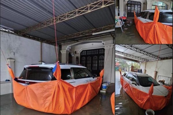 Mẹo bảo vệ xe hơi (xế cưng) mùa mưa bão