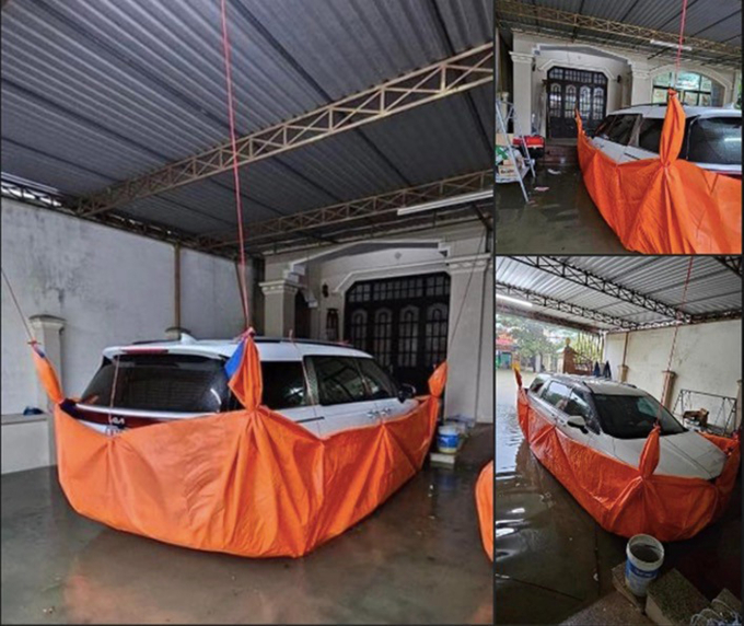 Những cách bảo vệ xế cưng ngày mưa bão