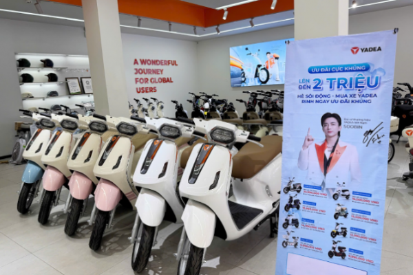 Yadea Hỗ Trợ Chuyển Đổi Xe Máy Điện Dễ Dàng Cho Người Dùng