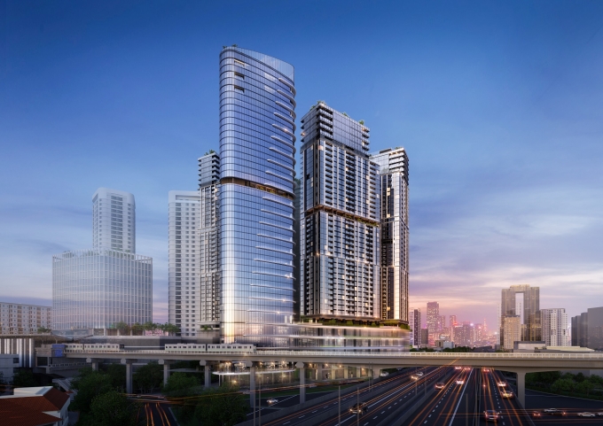 Dự án kết nối thuận tiện với tàu điện Metro để vào trung tâm thành phố. Ảnh: Sun Property