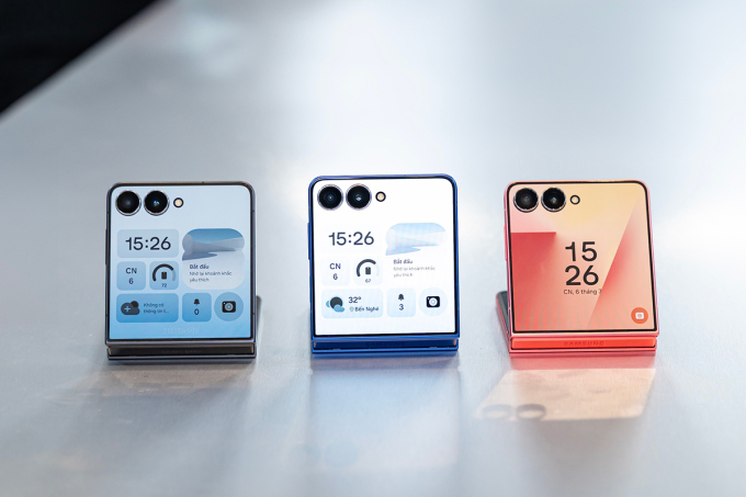 Galaxy Z Flip7 có màn hình Flex độc đáo. Ảnh: CellphoneS