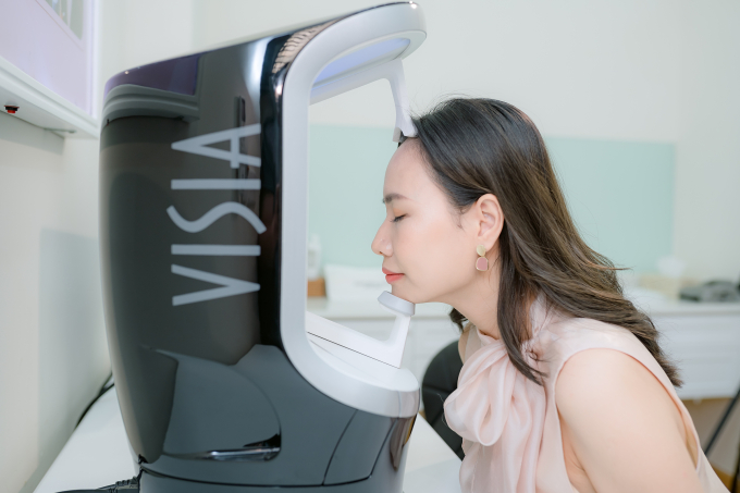Chương trình Soi da miễn phí được áp dụng ở mọi chi nhánh. Ảnh: Rohto Aohal Clinic