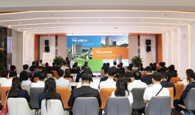 Đại diện ban lãnh đạo Sai Gon High Rise chia sẻ tại lễ ký kết. Nguồn: Sai Gon High Rise
