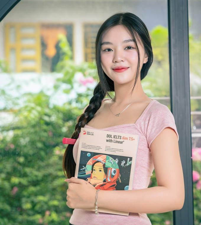 Giáo trình Linearthinking ở DOL English được thiết kế riêng cho người học. Ảnh: Vsan