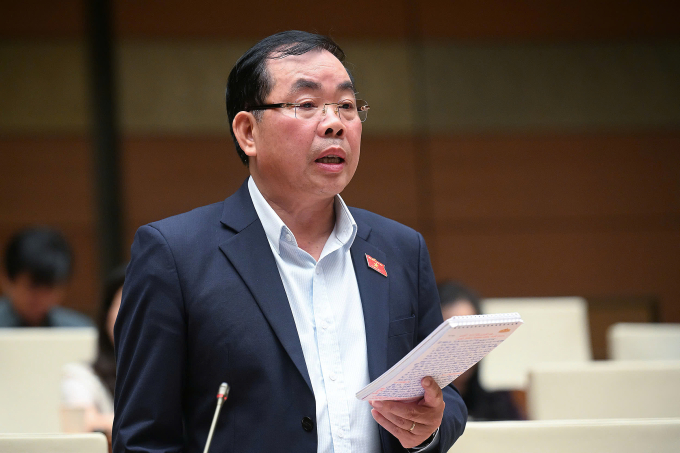 Đại biểu Nguyễn Quang Huân. Ảnh: Cổng TTĐT Quốc hội