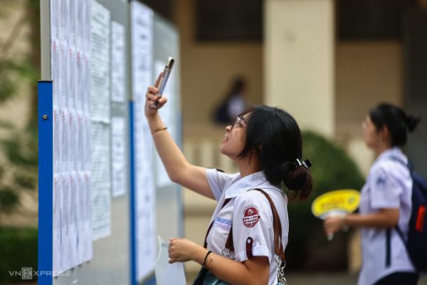 Top 200 thí sinh đạt điểm cao nhất khối A00 toàn quốc