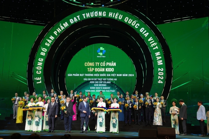 Thọ Phát được vinh danh Thương hiệu quốc gia Việt Nam 2024. Ảnh: Thọ Phát