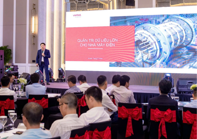 Hệ sinh thái Viettel Cloud được phát triển phù hợp cho các nhà máy điện trong nước. Ảnh: Tuấn Linh.