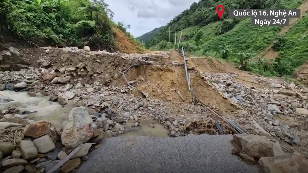 4 người chết do mưa lũ ở Nghệ An