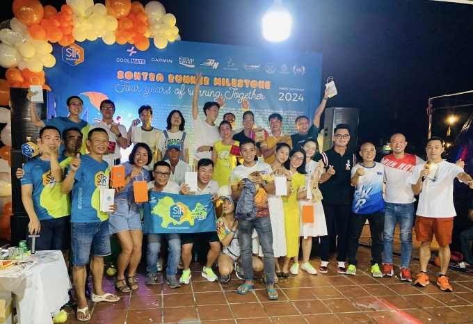Lễ kỷ niệm sinh nhật thứ 4 của CLB Sơn Trà runners có sự tham gia của các CLB trên địa bàn thành phố: Đà Nẵng runners, Hòa Khánh runners, Chi Lăng runners, Cẩm Lệ runners, Team 5h30,...