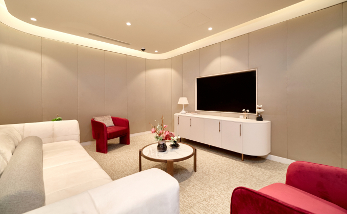 Thiết kế mang phong cách Indochine với tầng hầm cao gần 4m, tối ưu đa công năng sống và kinh doanh. Ảnh: Ánh Dương