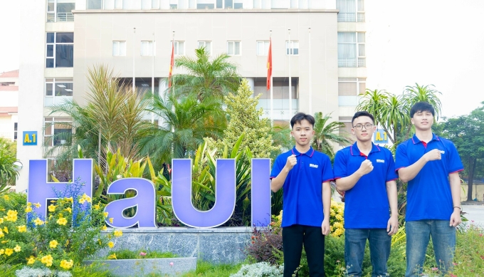Sinh viên Đại học Công nghiệp Hà Nội. Ảnh: Fanpage nhà trường