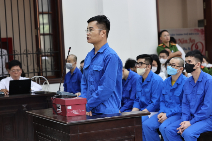 Giám đốc sàn phản bác lời khai của Tường, cho rằng các chủ trương thực hiện do ông chủ chỉ đạo. Ảnh: Phước Tuấn