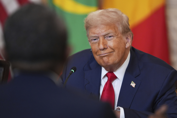 Tổng thống Donald Trump tại Nhà Trắng ngày 9/7. Ảnh: AP