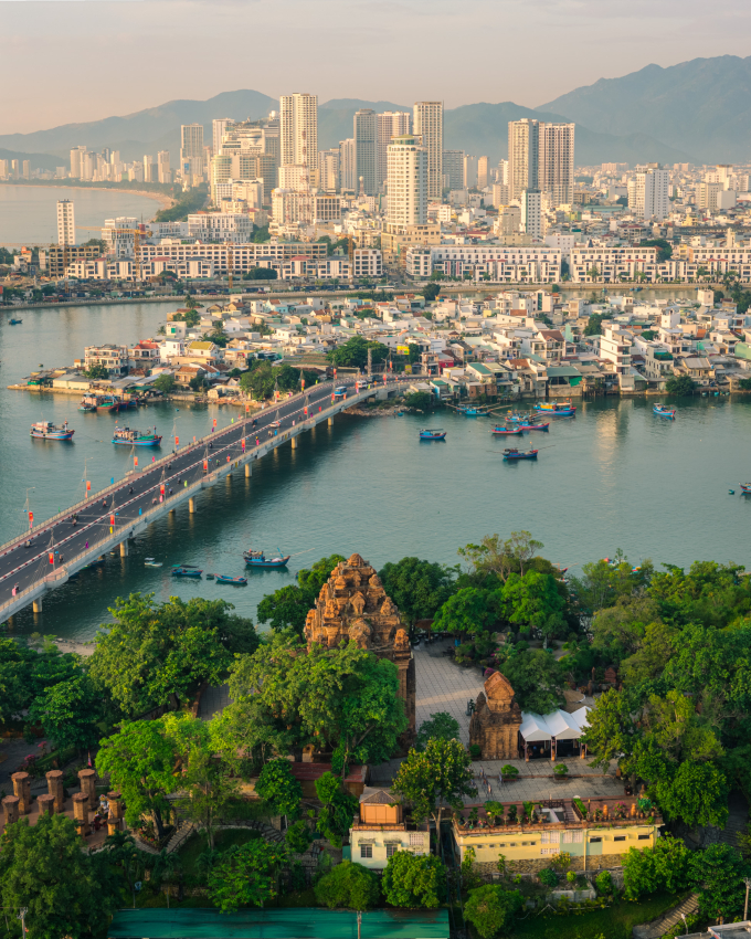 Hạ tầng nội đô Nha Trang. Ảnh: Hưng Phạm