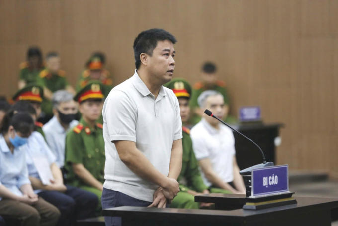 Bị cáo Nguyễn Văn Hậu (Hậu Pháo). Ảnh: Ngọc Thành
