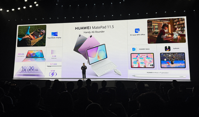MatePad 11.5 PaperMatte Edition (2025) với nâng cấp màn hình như dòng cao cấp sẽ được bán tại Việt Nam vào cuối năm.