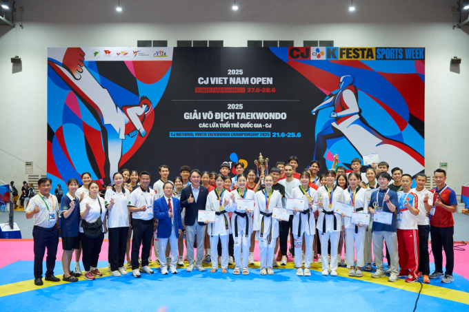 Thành viên Việt Nam đạt thành tích cao tại giải đấu. Ảnh: CJ