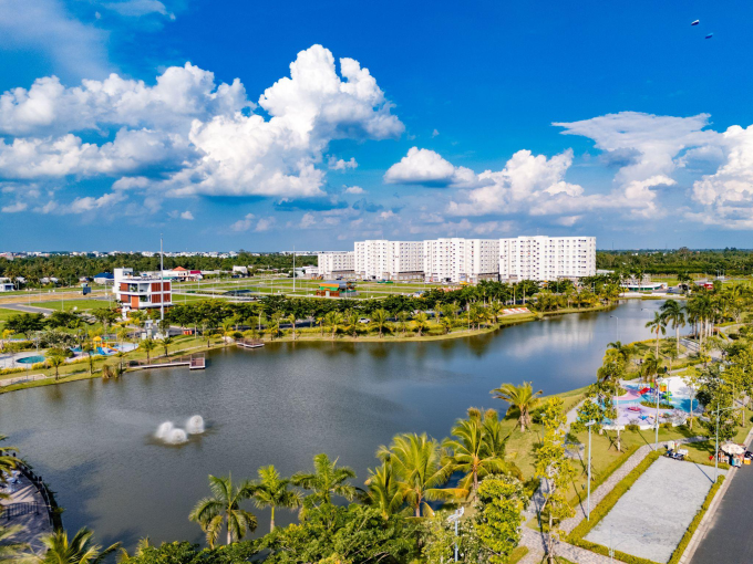 Khu đô thị Nam Long II Central Lake. Ảnh: Nam Long
