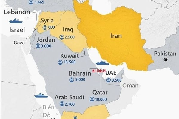 Ảnh vệ tinh: Căn cứ Mỹ sau tập kích của Iran