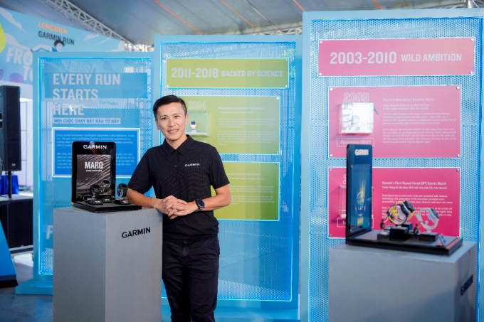 Ông Scoppen Lin, Phó tổng giám đốc Garmin châu Á. Ảnh: Garmin