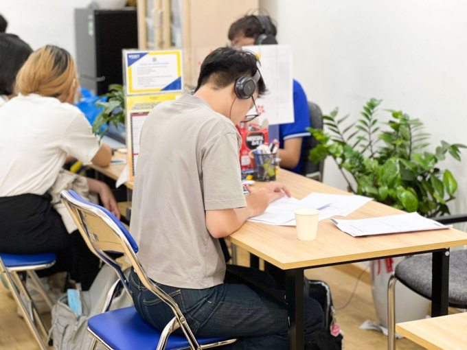 Học sinh, sinh viên được đánh giá năng lực đầu vào để định hướng lộ trình học phù hợp. Ảnh: WESET