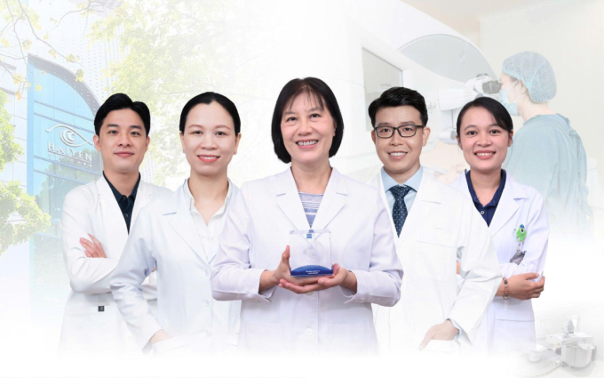 Đội ngũ Bác Sĩ hàng đầu tại Hai Yen Eye Care. Ảnh: Hai Yen Care