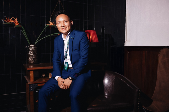 Hồ Hoàng Huy - Đại sứ thương hiệu Mathieu Teisseire tại Việt Nam. Ảnh: