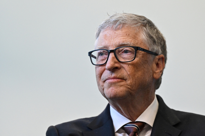 Tỷ phú Bill Gates tại London, Anh, vào tháng 5/2023. Ảnh: Reuters