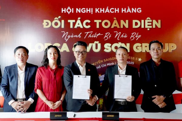 Lorca Việt Nam hợp tác chiến lược với Siêu thị bếp Vũ Sơn