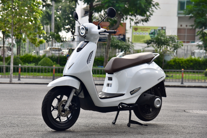 VinFast Evo200 sử dụng pin LFP. Ảnh: Hồ Tân
