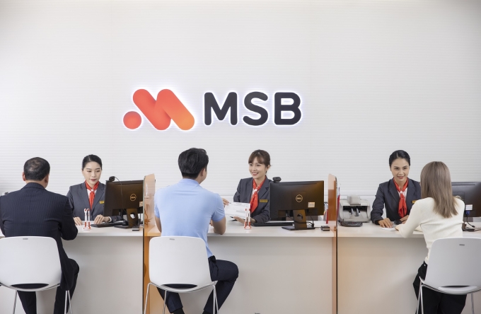 6 tháng đầu năm ngân hàng ghi nhận kết quả kinh doanh ổn định. Ảnh: MSB