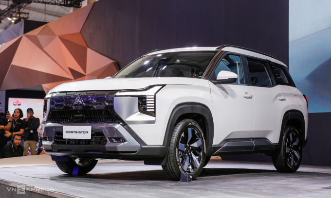 Mitsubishi Destinator ra mắt tại Triển lãm ôtô quốc tế Indonesia (GIIAS) 2025. Ảnh: Lương Dũng