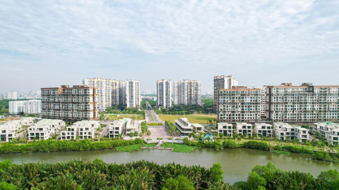 Mizuki Park ở khu Nam TP HCM do Nam Long hợp tác phát triển cùng hai đối tác Nhật Bản Hankyu Hanshin Properties và Nishi Nippon Railroad. Ảnh: Nam Long