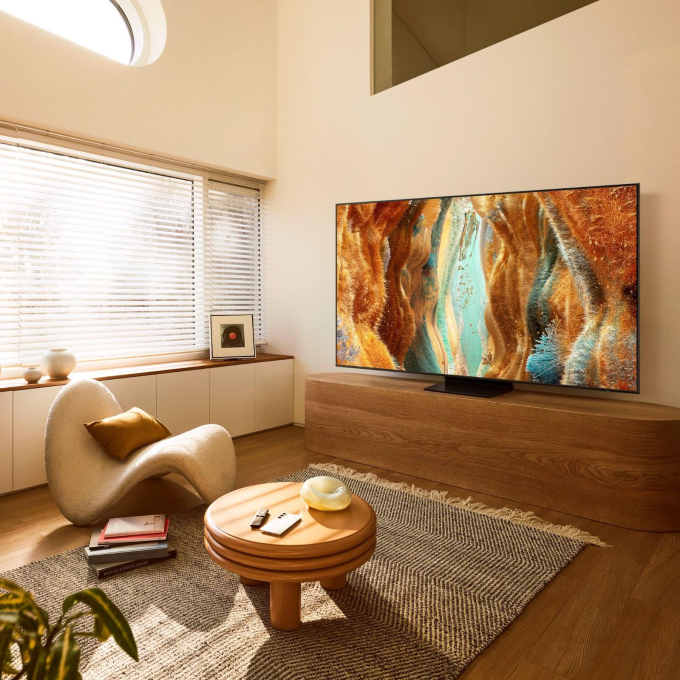QN70F là lựa chọn TV Neo QLED 4K với giá dễ tiếp cận. Ảnh: Samsung