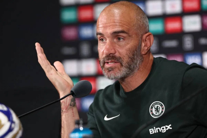 HLV Maresca cảnh giác trước trận Fluminense - Chelsea tối 8/7. Ảnh: AFP
