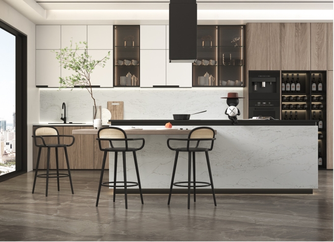 Ưu điểm của đá thạch anh nhân tạo Caslaquartz trong xây dựng