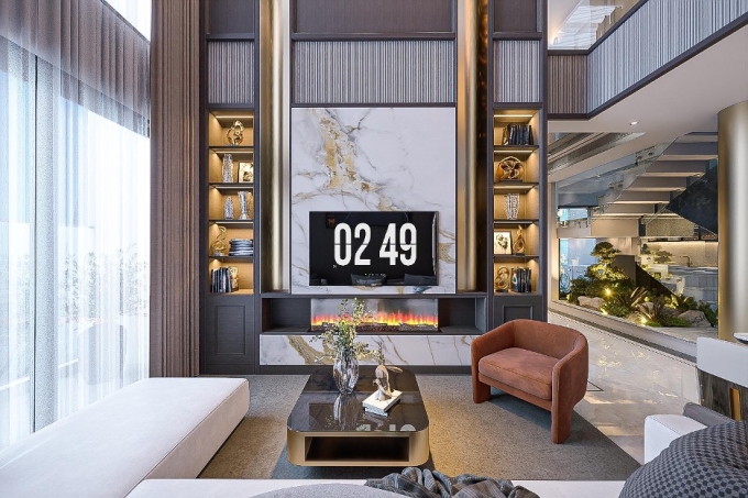 Thiết kế nội thất hiện đại và sang trọng tại các căn hộ The Zenith Hải Phòng.