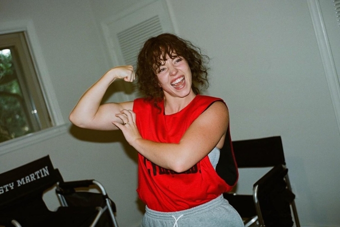 Sydney Sweeney tăng 13 kg để hóa thân thành cựu võ sĩ boxing Christy Martin. Ảnh: Instagram/sydney_sweeney