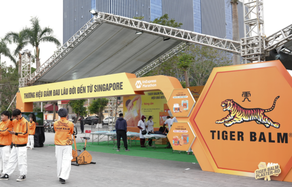 Tiger Balm: Phục hồi cho 11.000 runners tại VM Đà Nẵng