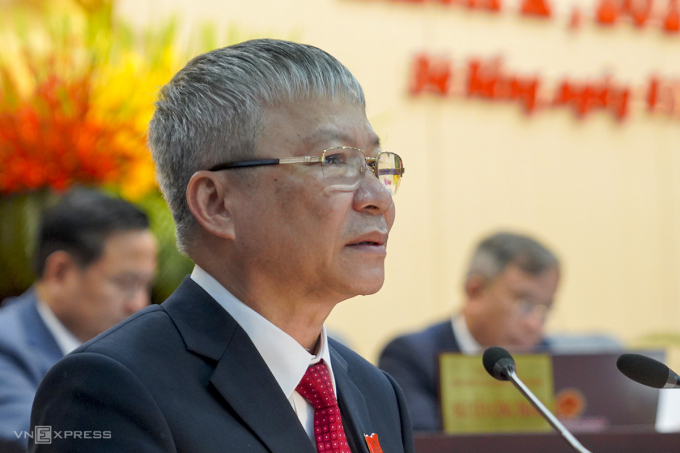 Ông Nguyễn Đức Dũng, Chủ tịch HĐND TP Đà Nẵng mới. Ảnh: Nguyễn Đông