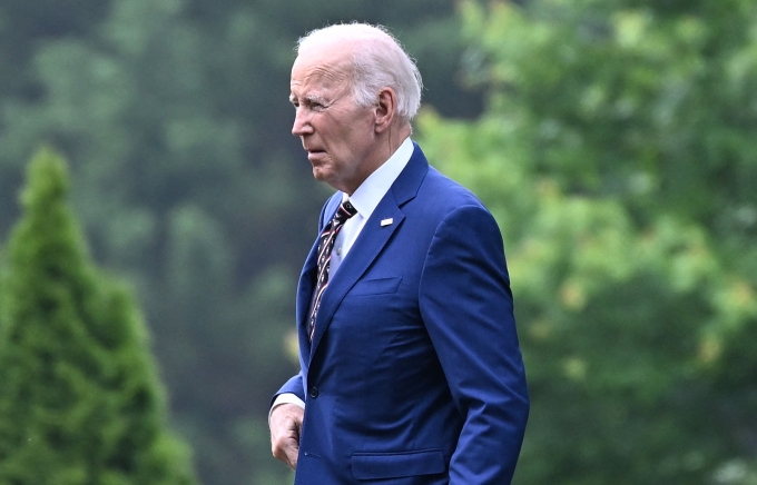Cựu tổng thống Mỹ Joe Biden tại Wilmington, Delaware ngày 30/5. Ảnh: AFP