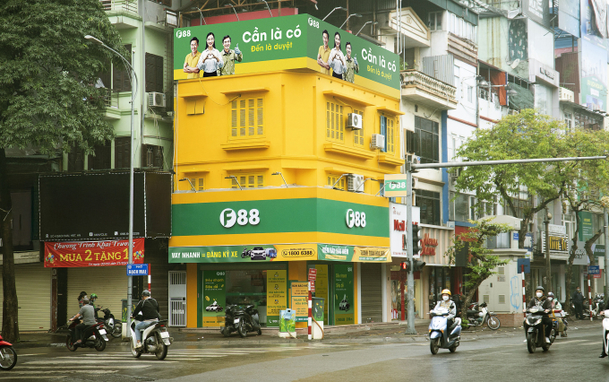 F88 có hệ thống cửa hàng trải dài khắp cả nước. Ảnh: F88