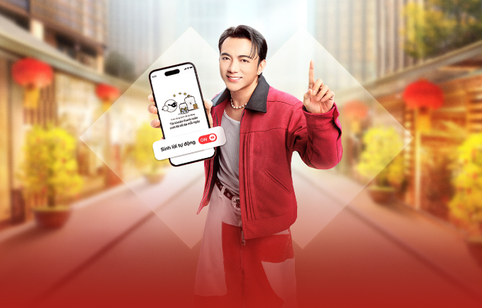 Soobin Hoàng Sơn là nghệ sĩ đồng hành cùng sản phẩm Sinh lời tự động. Ảnh: Techcombank