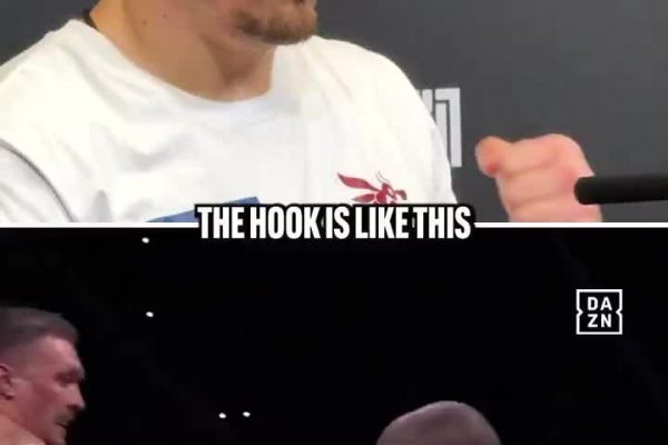 Usyk và cú móc trái “vô đối”