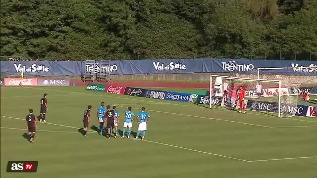 De Bruyne thua đội hạng ba trong ngày ra mắt Napoli