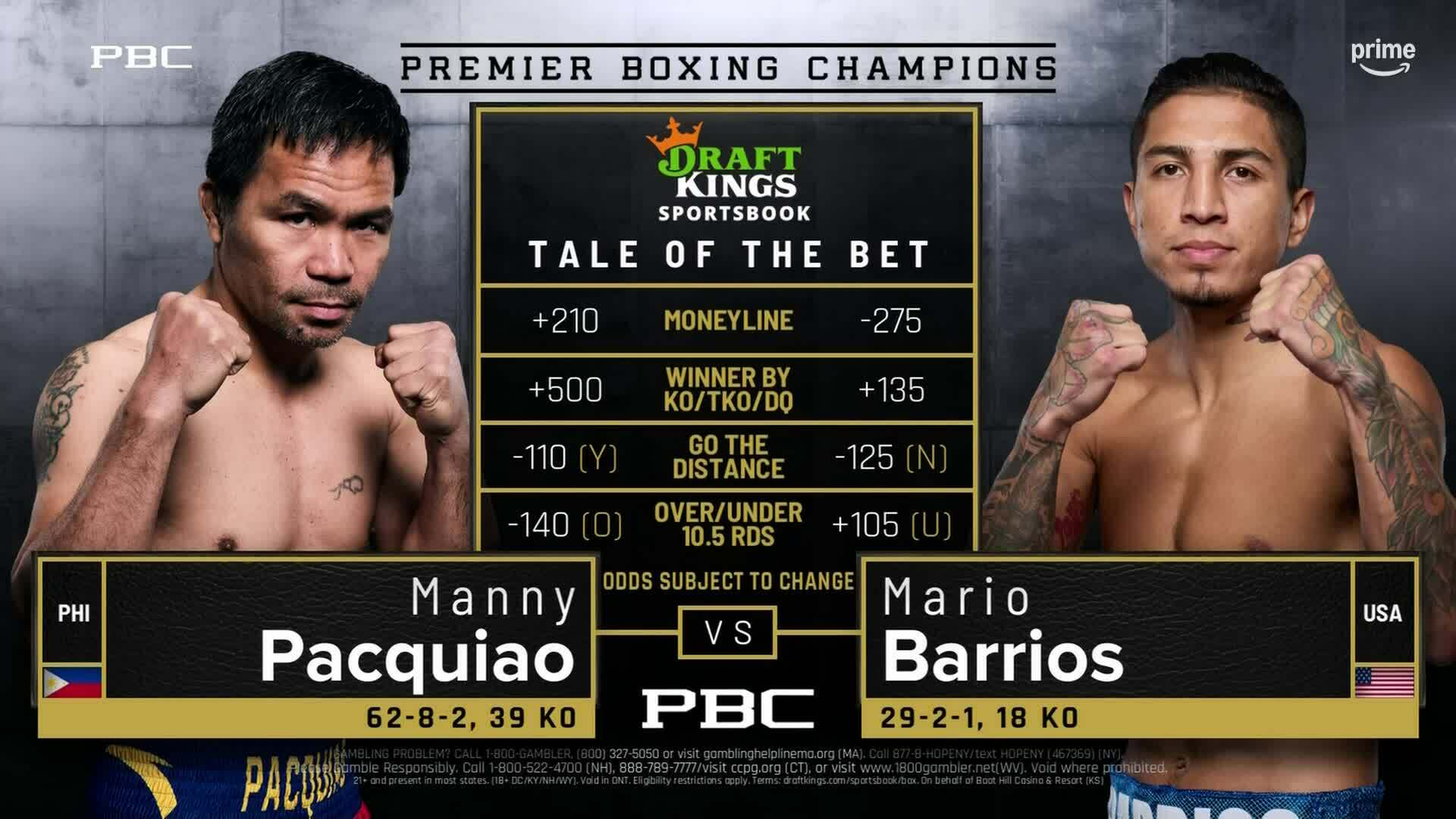 Diễn biến trận Pacquiao - Barrios