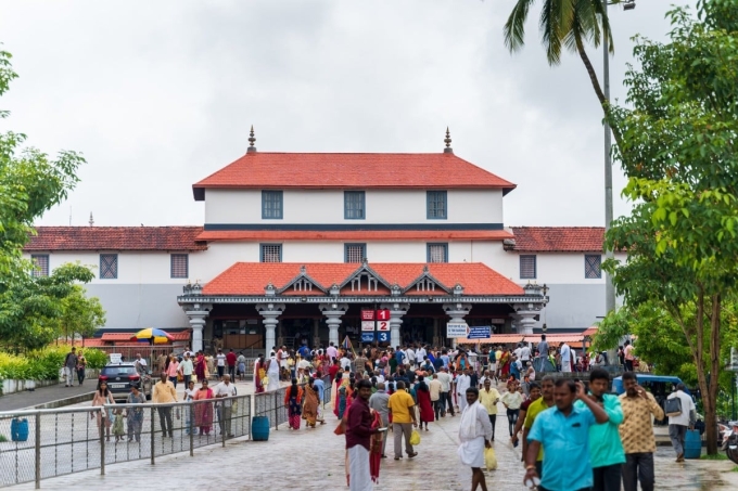 Đền Dharmasthala. Ảnh: Tamil News