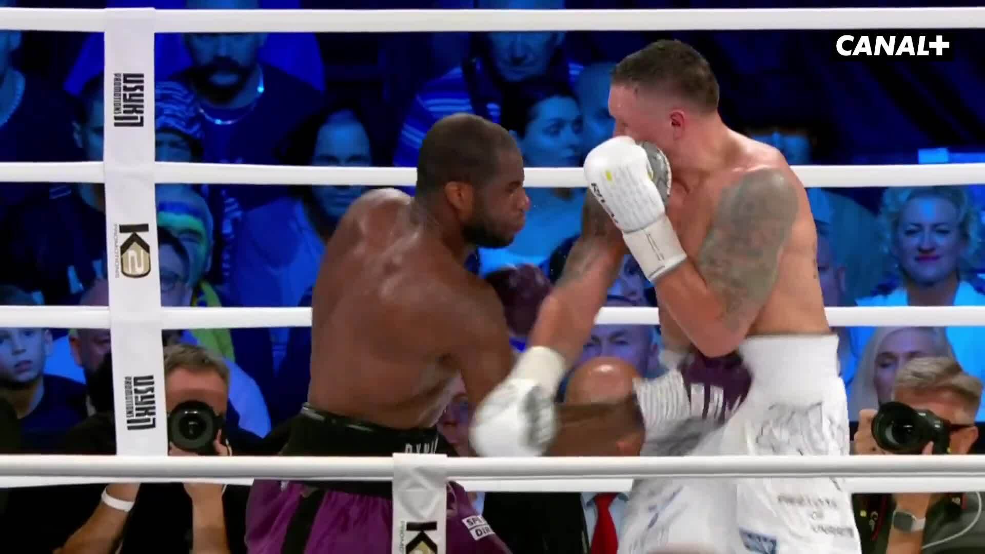 Dubois bị xử ra đòn không hợp lệ với Usyk