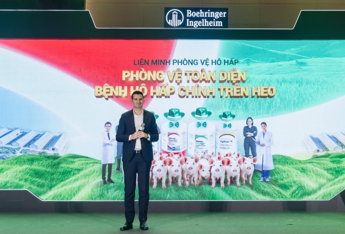 Ông Niklas Birkner, Tổng Giám đốc Công ty TNHH Thuốc Thú Y Boehringer Ingelheim Việt Nam. Ảnh: Boehringer Ingelheim